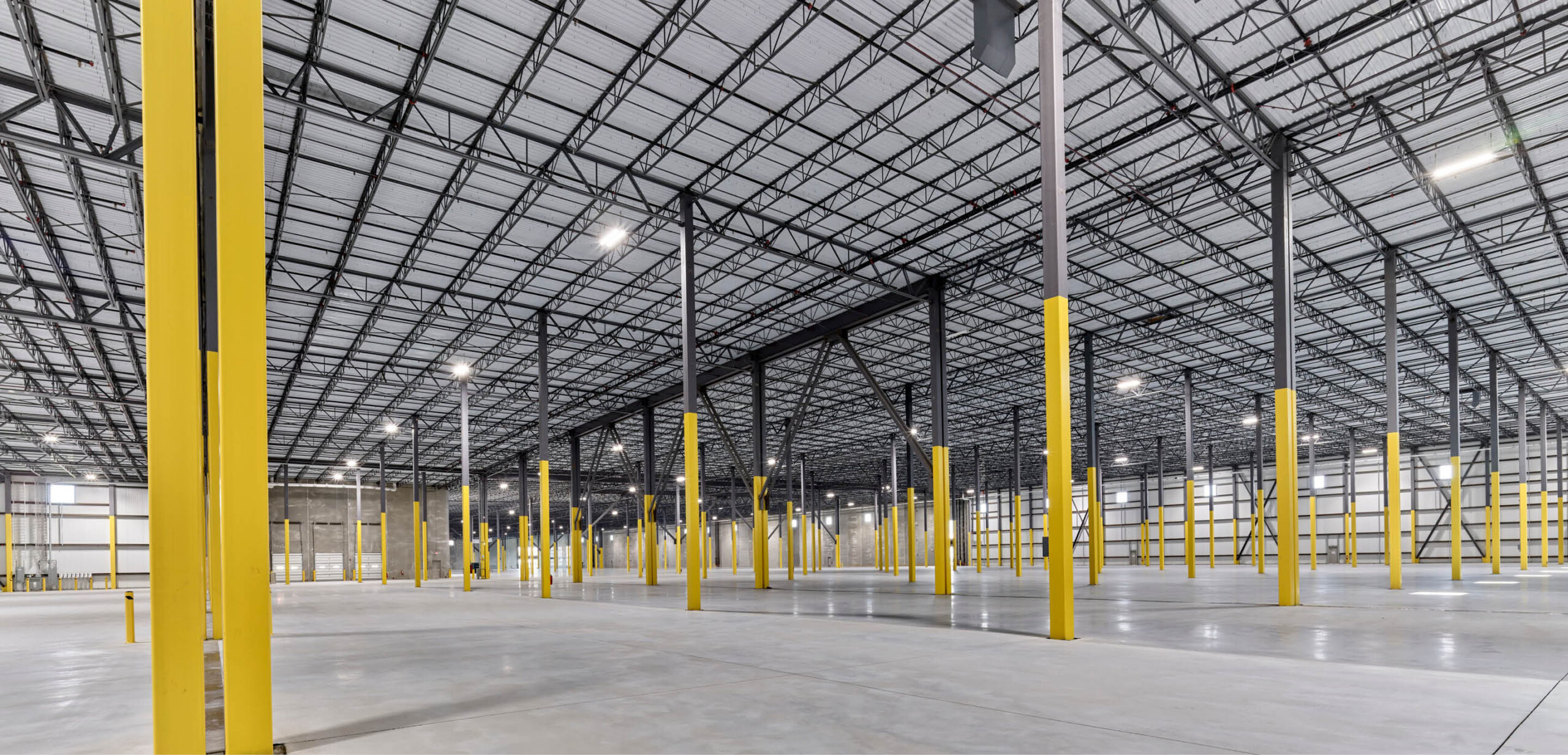 Warehouse interior in Philadelphia