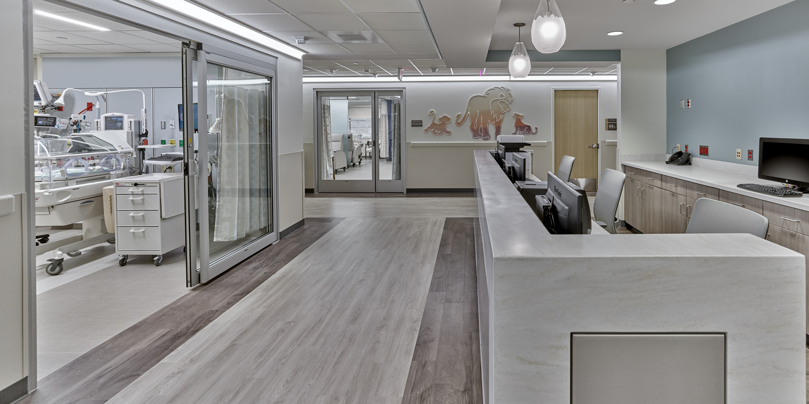 SLUHN M&B Nurse's station